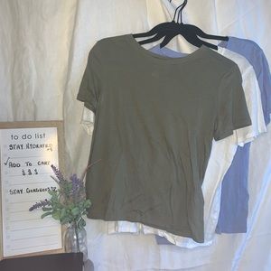 Pack of 3 basic t-shirts